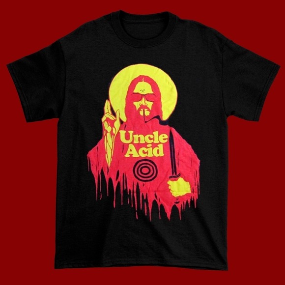 Other - Vtg 90S Uncle Acid And The Deadbeats Band Black Gift Shirt